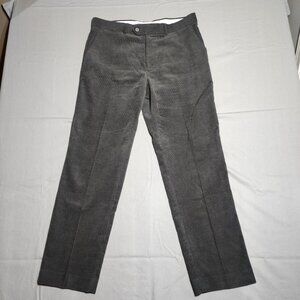 James Pringle corduroy casual pants men's size W36/31L grey colour straight leg